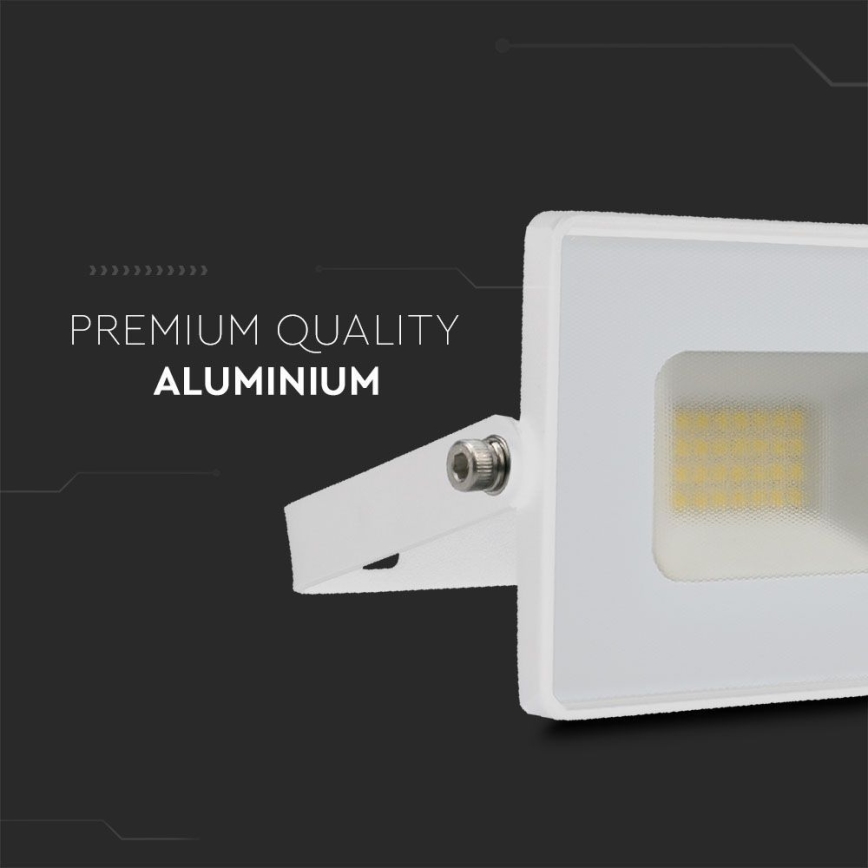 Riflettore LED LED/20W/230V 4000K IP65 bianco