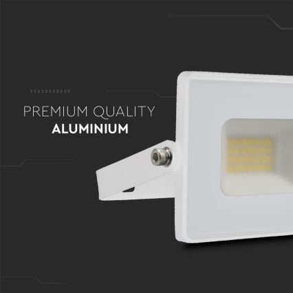 Riflettore LED LED/20W/230V 6500K IP65 bianco