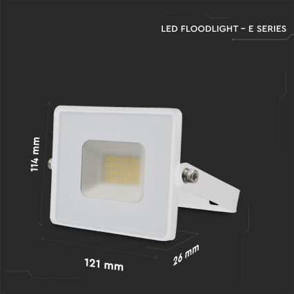 Riflettore LED LED/20W/230V 6500K IP65 bianco