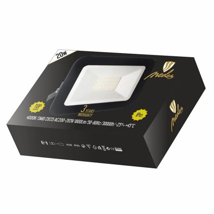 Nedes LF2022 - Riflettore LED LED/20W/230V IP65