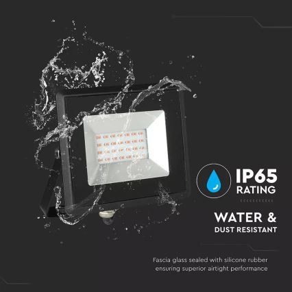 Riflettore LED LED/20W/230V IP65 rosa chiaro