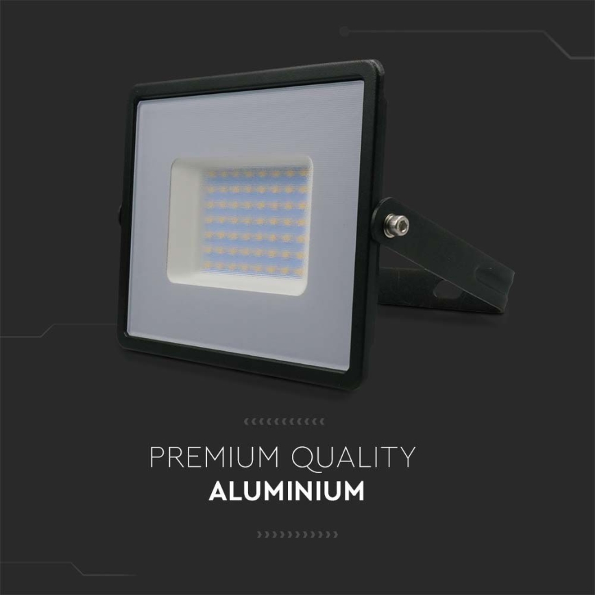Riflettore LED LED/50W/230V 4000K IP65 nero