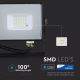 Riflettore LED  SAMSUNG CHIP LED/10W/230V IP65 3000K nero