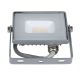 Riflettore LED  SAMSUNG CHIP LED/10W/230V IP65 4000K grigio