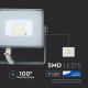 Riflettore LED SAMSUNG CHIP LED/10W/230V IP65 6400K grigio