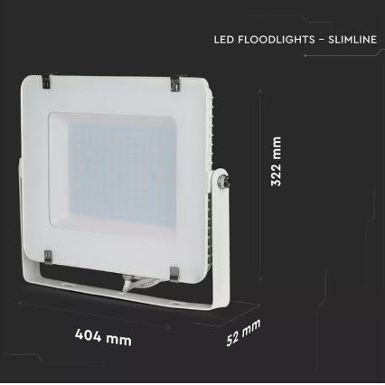 Riflettore LED SAMSUNG CHIP LED/150W/230V 3000K IP65 bianco