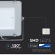 Riflettore LED SAMSUNG CHIP LED/150W/230V 3000K IP65 grigio