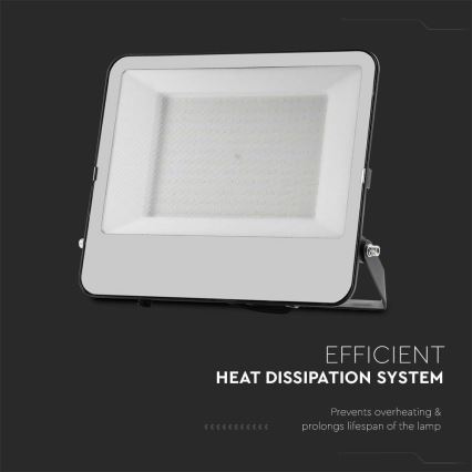 Riflettore LED SAMSUNG CHIP LED/200W/230V 4000K IP65 nero