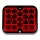 Riflettore LED SINGLE LED/1,9W/12V IP67 rosso