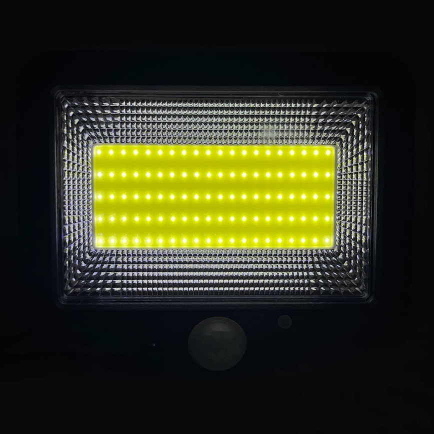 Riflettore LED solare con sensore DUO LED/1W/3,7V 1200 mAh IP44