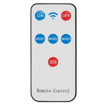 Riflettore LED solare con sensore INTEGRA LED/3W/3,7V 1200 mAh IP44 + telecomando