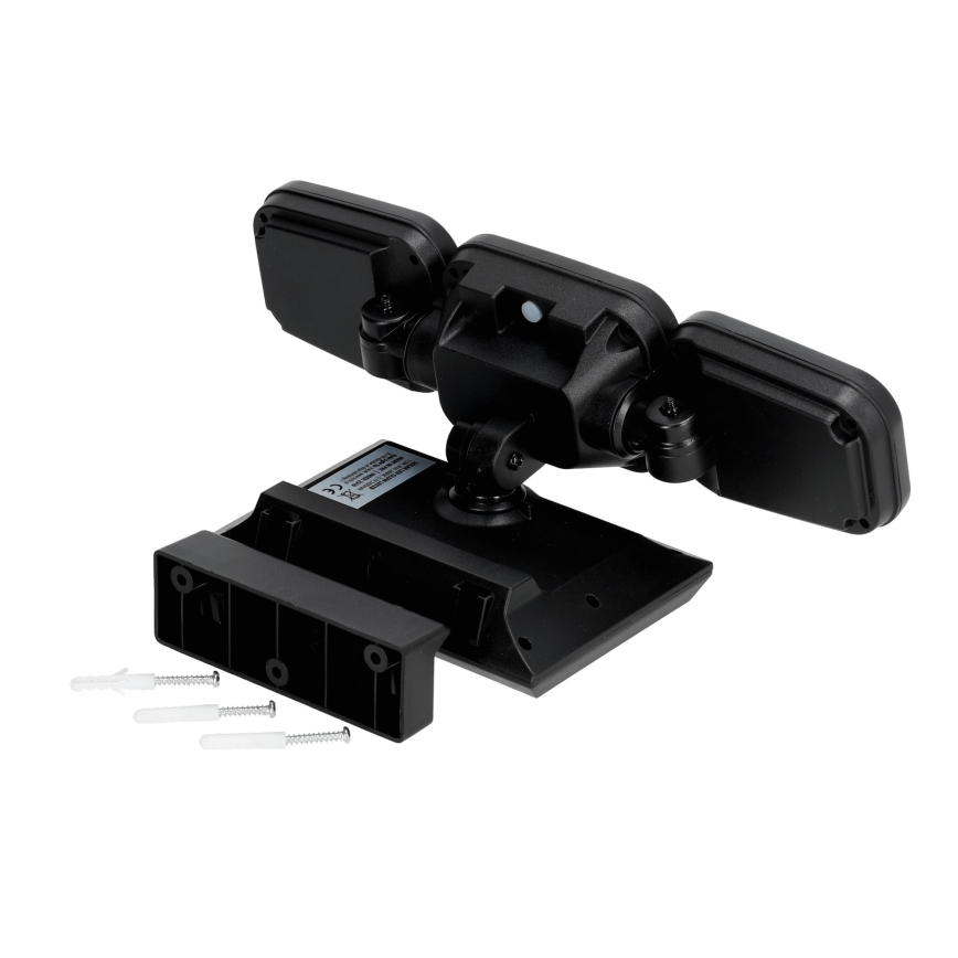 Riflettore LED solare con sensore LED/1,5W/3,7V 6000K IP44 2400 mAh
