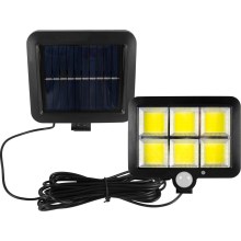 Riflettore LED solare con sensore LED/1,5W/3,7V 6000K IP44