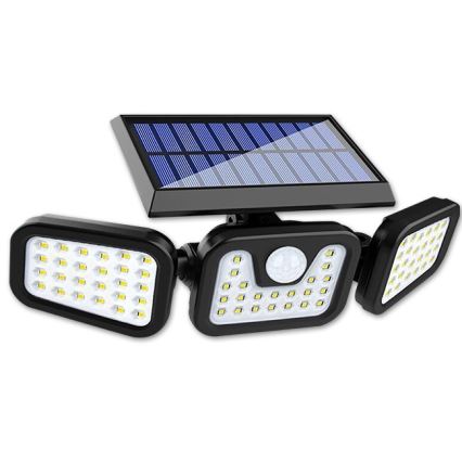 LED Proiettore solare flessibile con sensore LED/15W/3,7V 2400 mAh IP54 4500K