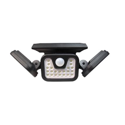 LED Proiettore solare flessibile con sensore LED/15W/3,7V 2400 mAh IP54 4500K
