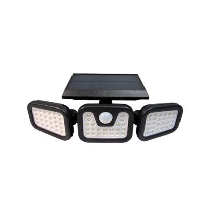 LED Proiettore solare flessibile con sensore LED/15W/3,7V 2400 mAh IP54 4500K