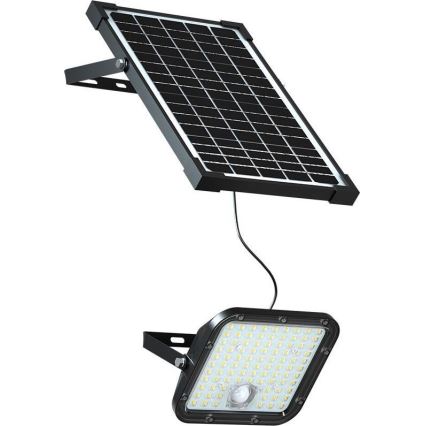 Riflettore LED solare con sensore LED/30W/6,4V 4000K + telecomando