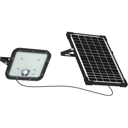 Riflettore LED solare con sensore LED/30W/6,4V 4000K + telecomando
