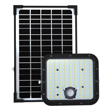 Riflettore LED solare con sensore LED/30W/6,4V 4000K + telecomando