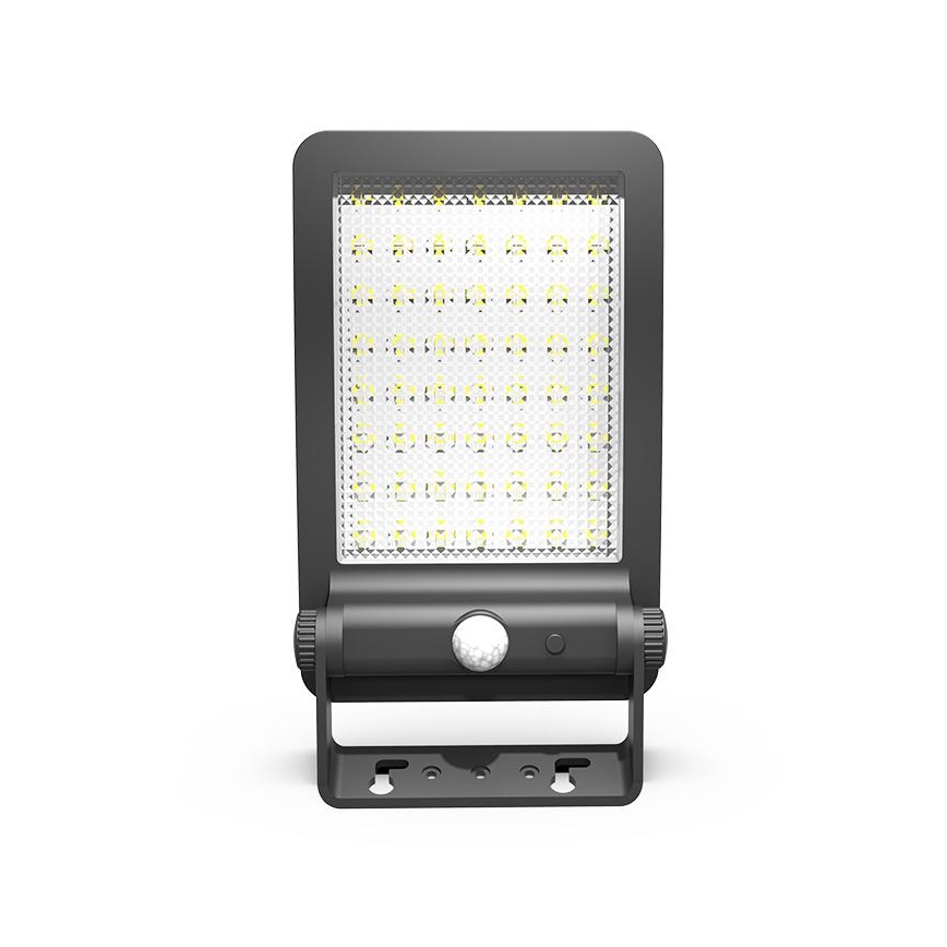 Riflettore LED solare con sensore LED/5W/3,7V 4000K 1500 mAh IP54 nero