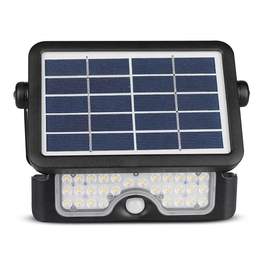Riflettore LED solare con sensore LED/5W/3,7V IP65 4000K 3000 mAh