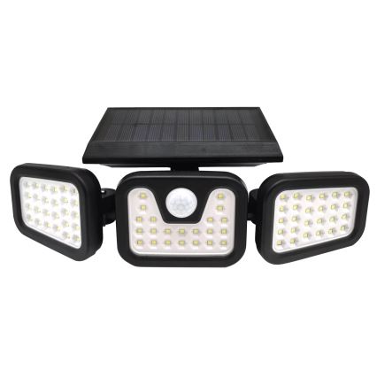 Riflettore LED solare con sensore TRIO LED/0,6W/3,7V 1200 mAh IP44