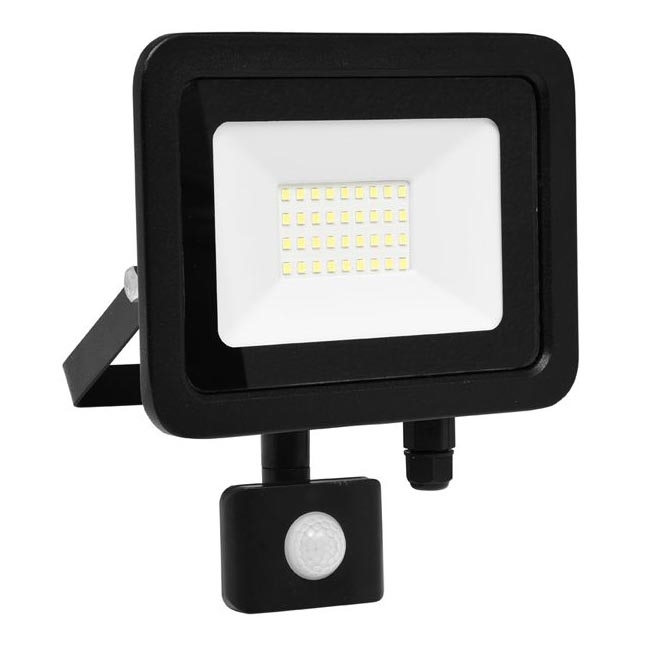 Riflettore LED STAR con sensore LED/30W/230V IP44 5000K