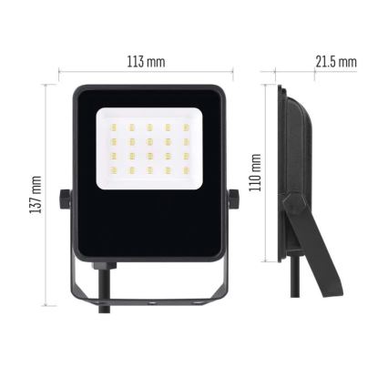 Riflettore LED VISIO LED/10W/230V 4000K IP65