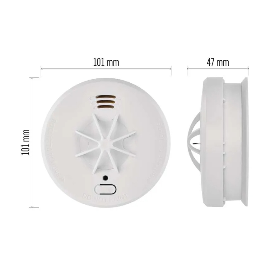 Rilevatore di fumo 1x9V