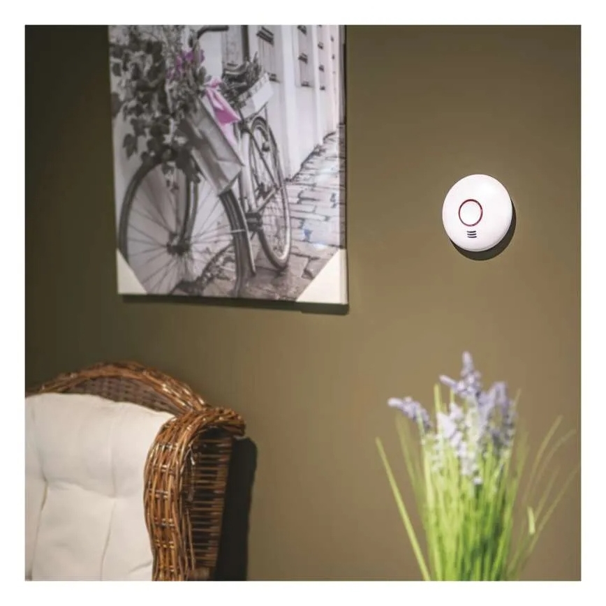 Rilevatore di fumo 2xAA