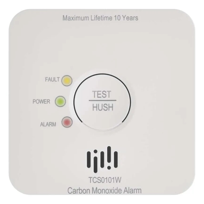 Rilevatore di monossido di carbonio GoSmart 2xAA Wi-Fi Tuya