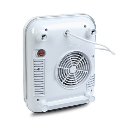 Riscaldatore da parete con portasalviette 2000W/230V IP22 bianco + telecomando