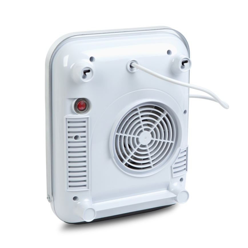 Riscaldatore da parete con portasalviette 2000W/230V IP22 bianco + telecomando