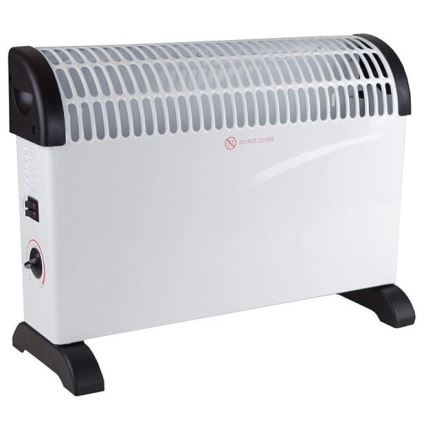 Riscaldatore elettrico a convettore 750/1250/2000W termostato