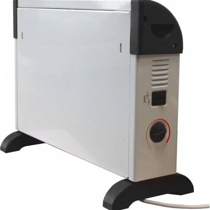 Riscaldatore elettrico a convettore 750/1250/2000W termostato