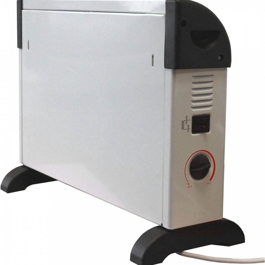 Riscaldatore elettrico a convettore 750/1250/2000W termostato