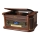 Roadstar HIF-1996D+BT - Sistema Hi‑Fi con giradischi, radio, lettore CD e lettore cassette 40 W/230 V + telecomando
