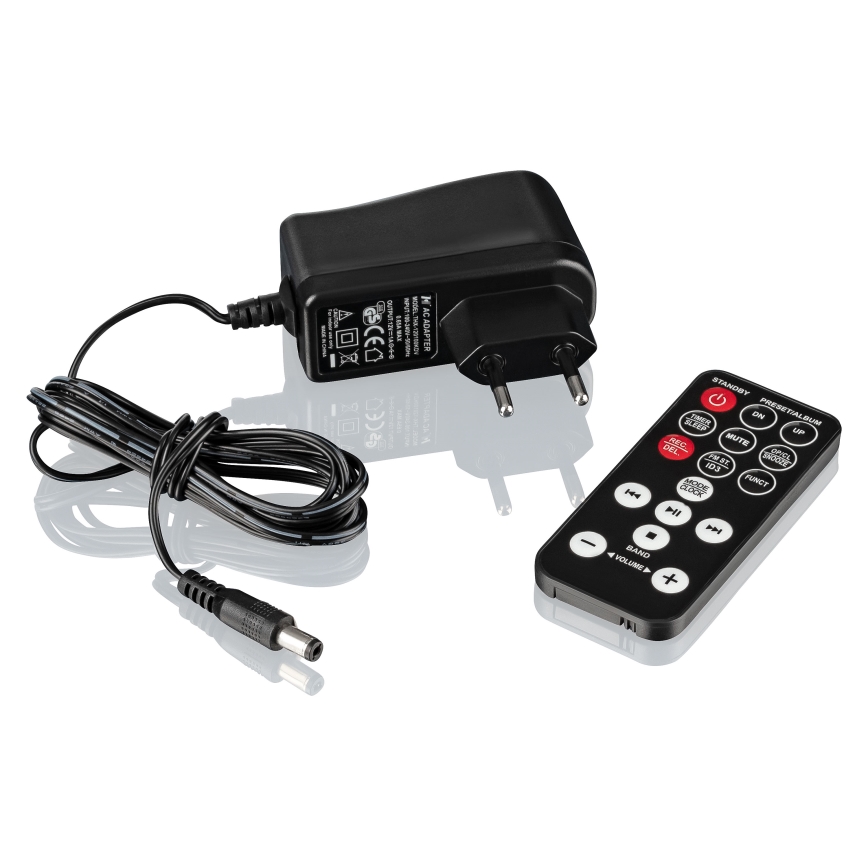 Roadstar HIF-8892 EBT - Sistema Hi‑Fi con giradischi, lettore CD e registratore a cassette, 64W/230V + telecomando