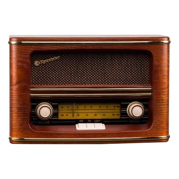 Roadstar HRA-1500/N - Radio FM/MW 24W/230V/6xLR14