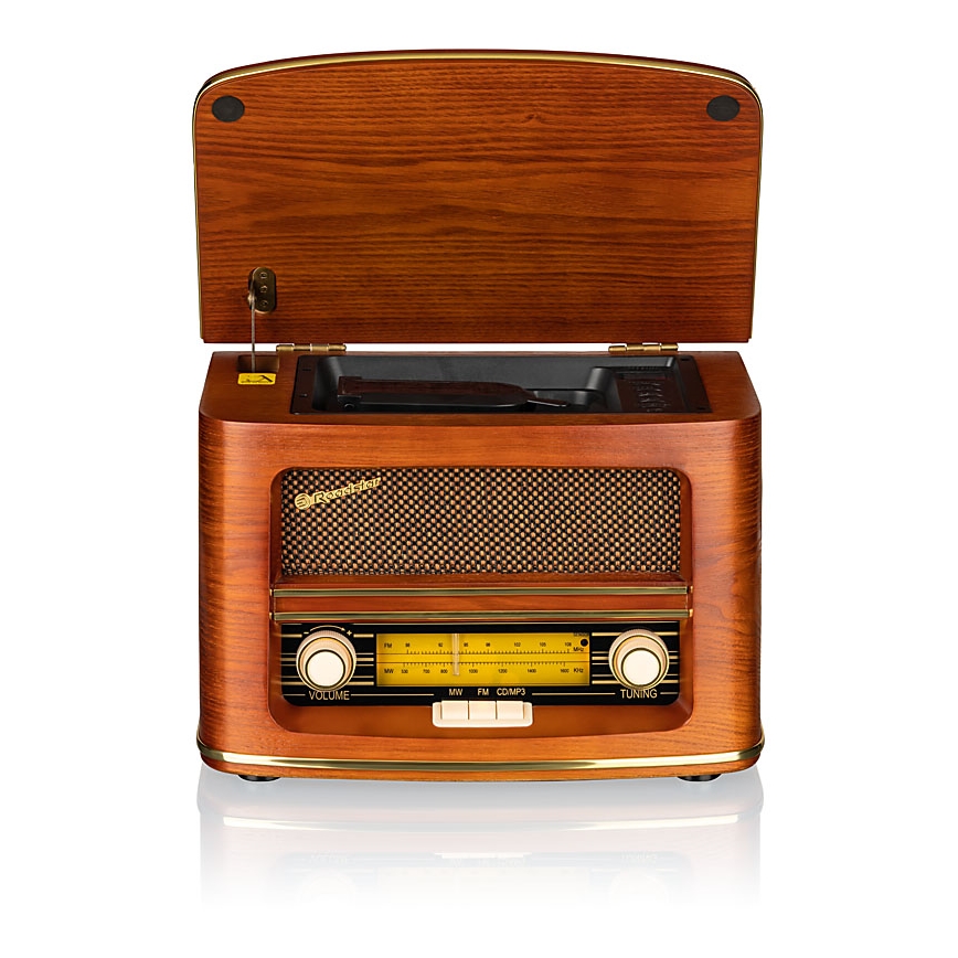 Roadstar HRA-1500UEMP - Radio con lettore CD e porta USB 32W/230V + telecomando