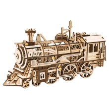 RoboTime - 3D puzzle meccanico in legno Locomotiva a vapore