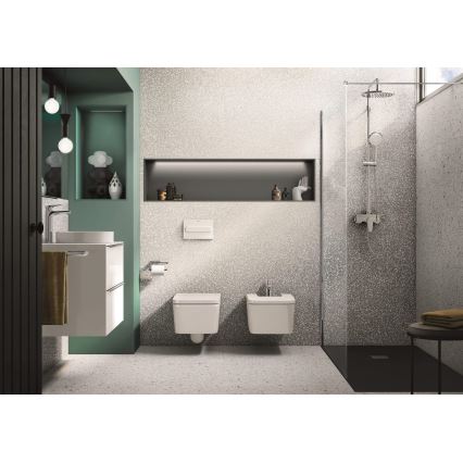 Roca A346537000 - WC sospeso INSPIRA in ceramica/bianco