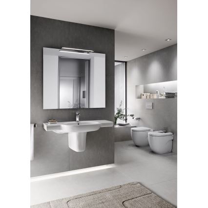 Roca A357247000 - Bidet a pavimento MERIDIAN in ceramica/bianco