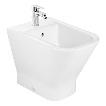 Roca A357477000 - Bidet a pavimento GAP in ceramica/bianco