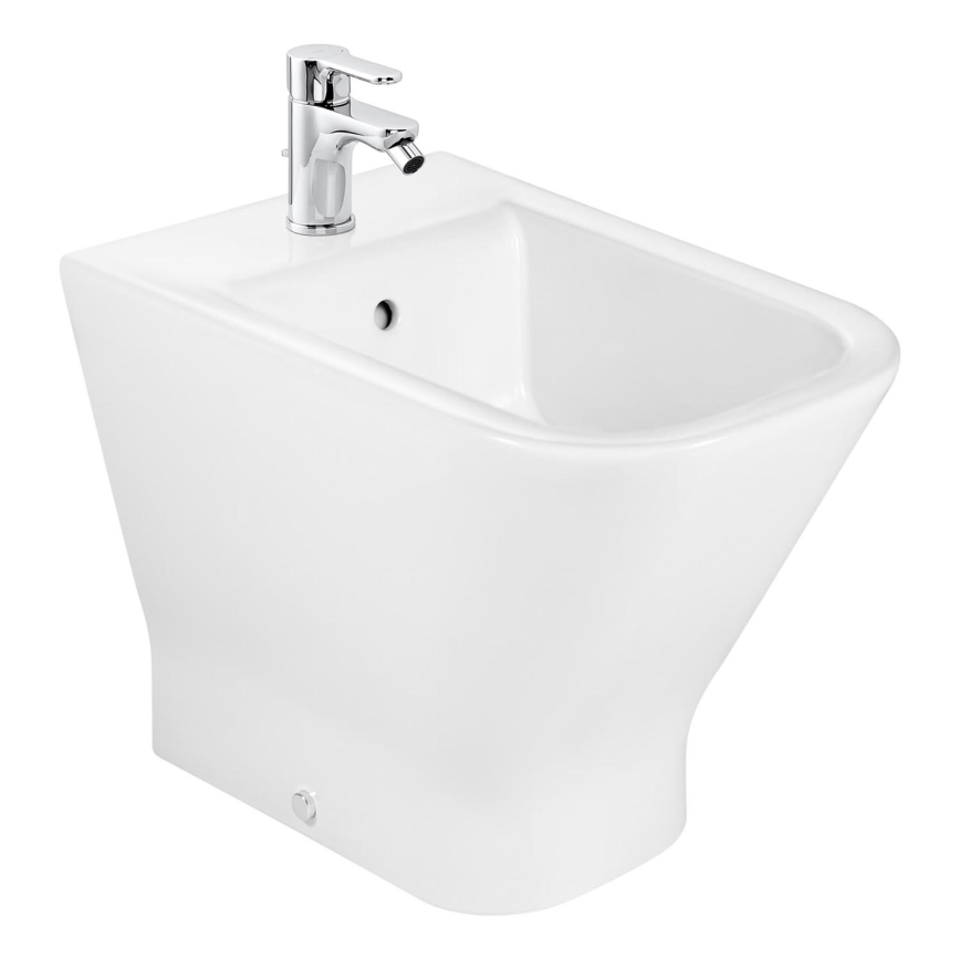 Roca A357477000 - Bidet a pavimento GAP in ceramica/bianco