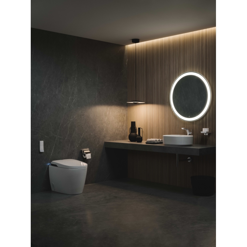 Roca A506403110 - Sifone per lavabo rotondo ROCA cromato lucido