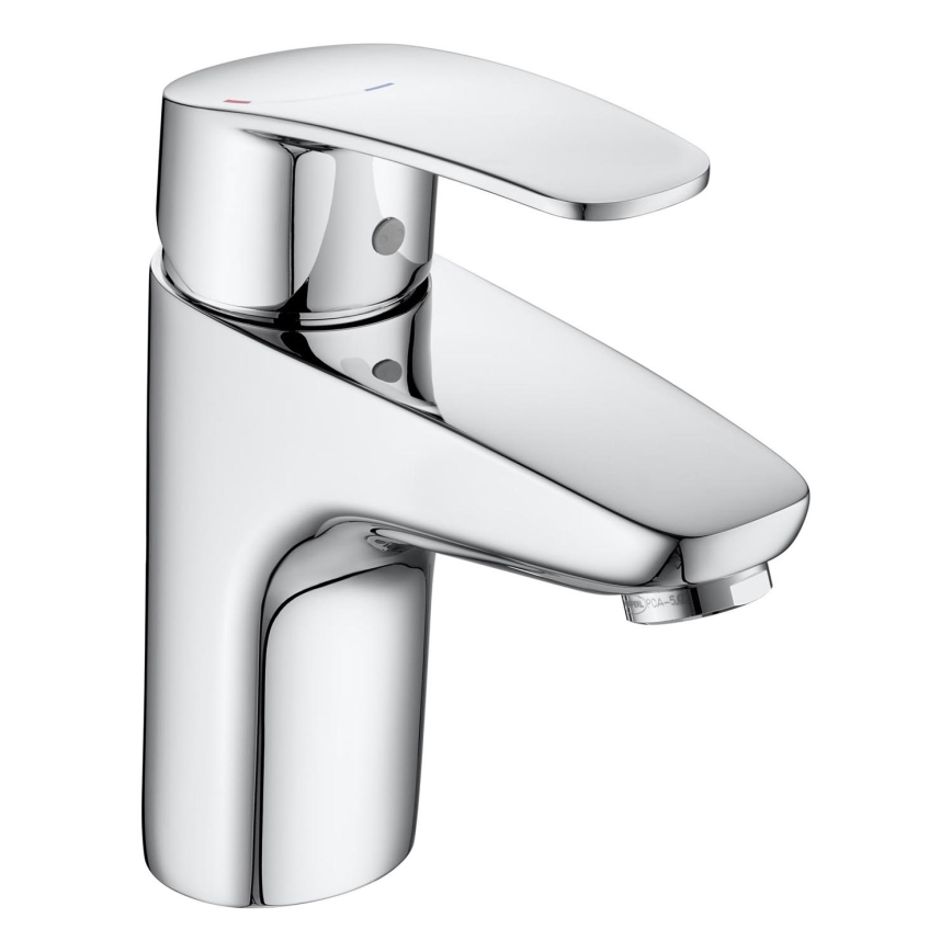 Roca A5A3298C00 - Miscelatore monocomando per lavabo MONODIN 15,3 cm, cromo lucido