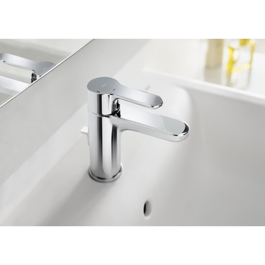 Roca A5A3K09C00 - Miscelatore per lavabo L20 14,2 cm cromo lucido