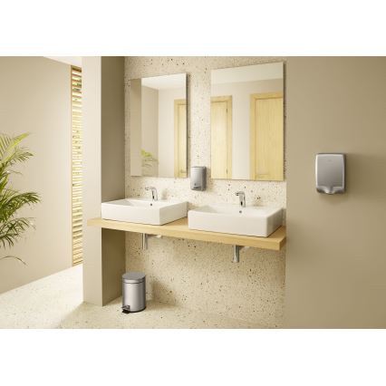 Roca A5A5709C00 - Rubinetto elettronico per lavabo senza contatto L20 230V, cromo lucido