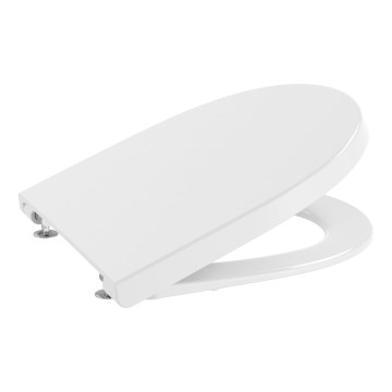 Roca A8012AC00B - Sedile WC SoftClose MERIDIAN Supralit/bianco